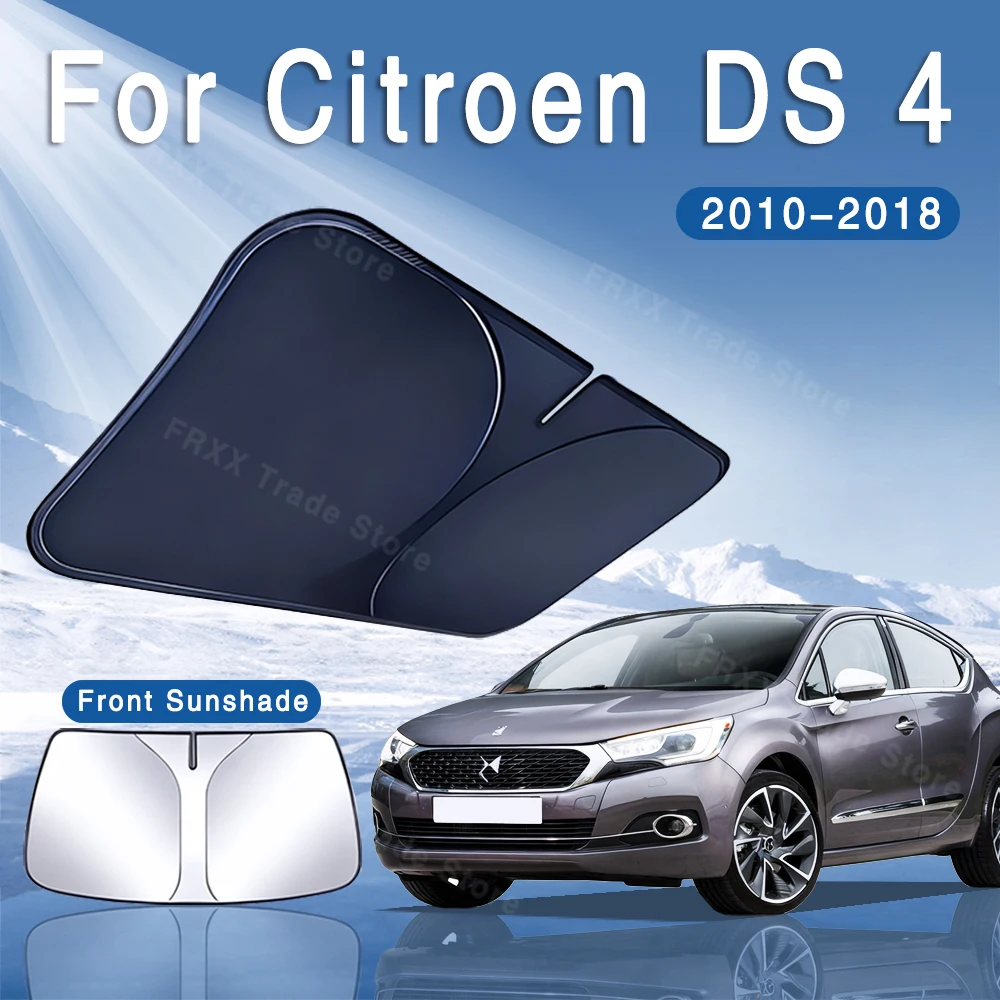 For Citroen DS 4 DS4 2010~2018 2015 2016 Car Sun Visor Front Windshield Sunshade Heat Insulation Summer Cooling Auto Accessories