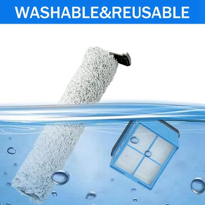 ウェットおよびドライ掃除機ローラーブラシ、フィルターアクセサリー、Bissell Crosswave Omniforce 3882と互換性があります