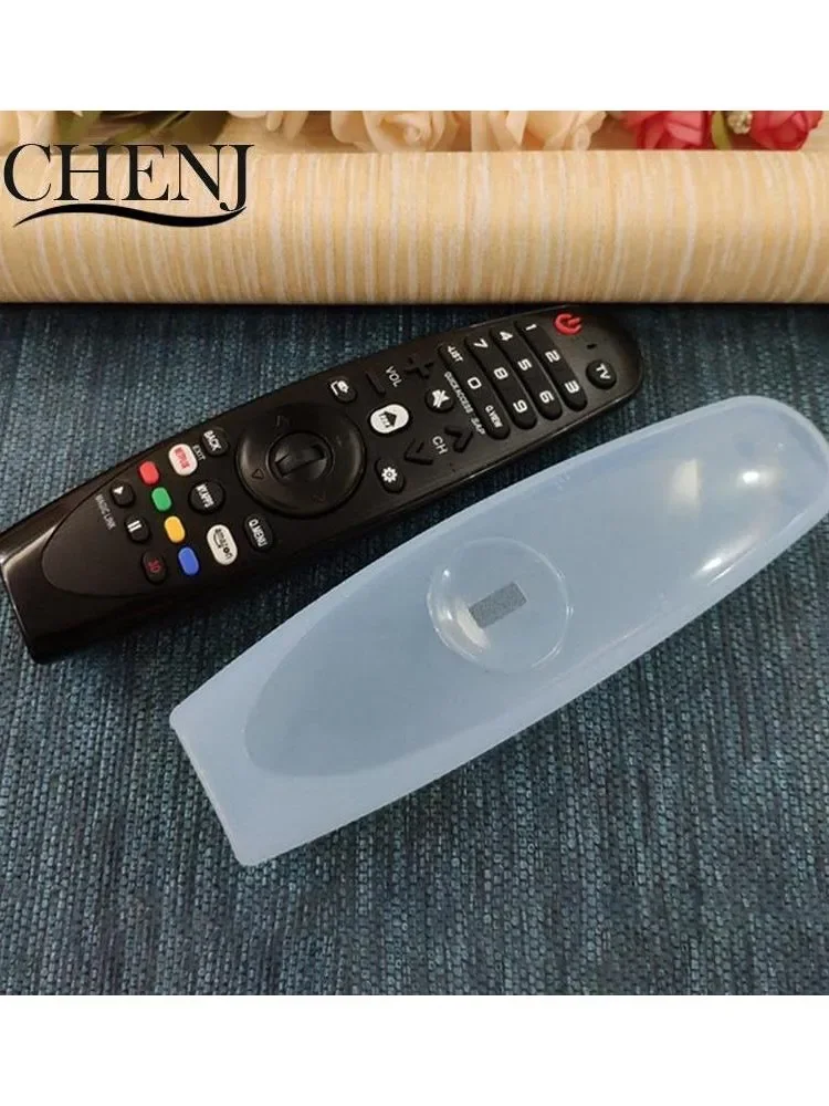 Sac de rangement Transparent anti-poussière, 1 pièce, sac de rangement de protection Portable en Silicone, étui de contrôle de climatisation, housse de télécommande TV