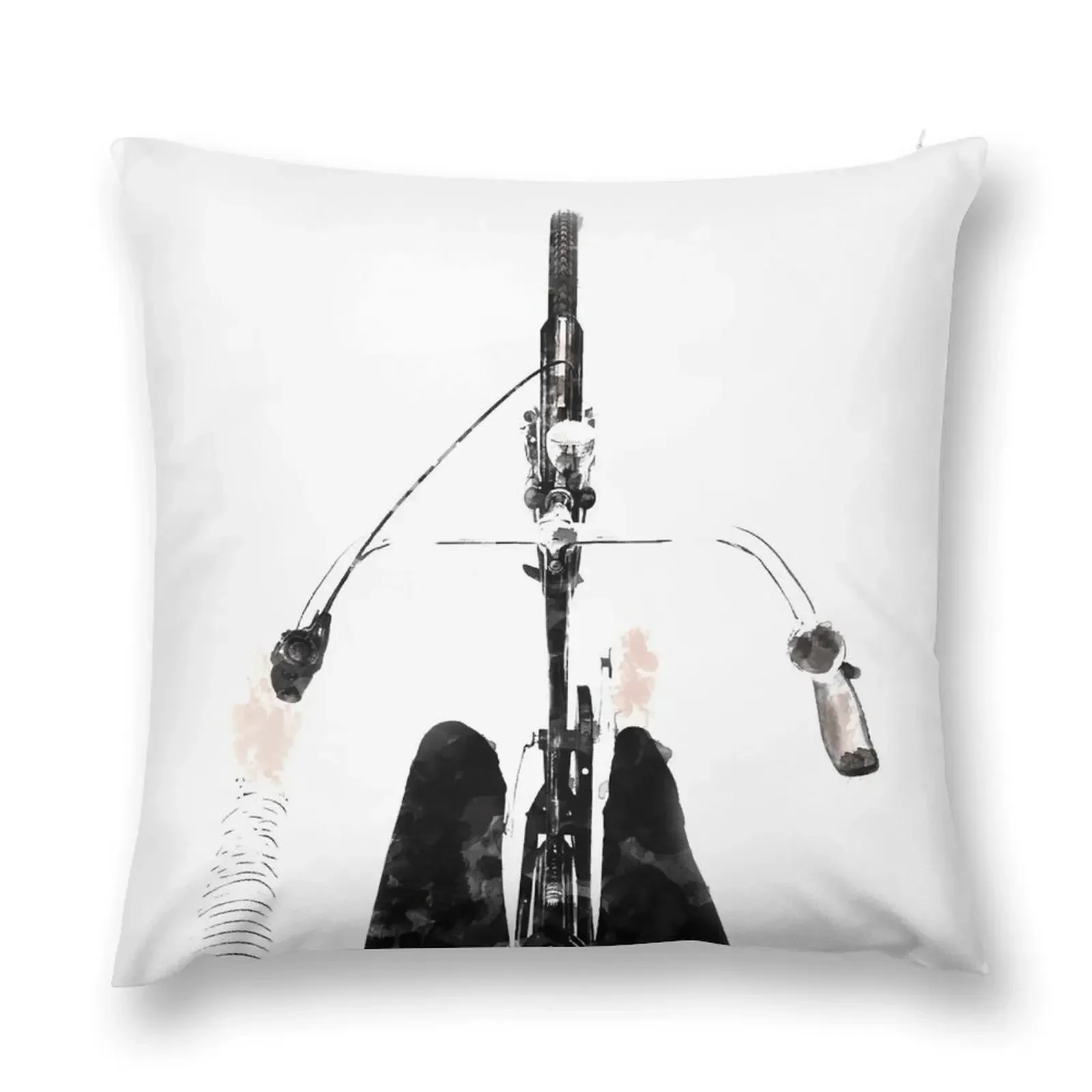 Bike ride Throw Pillow autumn pillowcase Sofa Decorative Covers Sofa Cushions Cover pillow