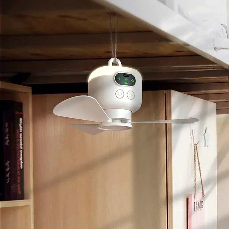 Xiaomi Youpin USB перезаряжаемый большой ветровой потолочный вентилятор со съемными лопастями ночник освещение 8000 мАч емкость домашний уличный вентилятор новый