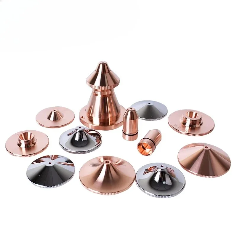

Laser Nozzles Single/Double Layer Bulge Hight 11mm WSX Precitec Empower HANS Fiber Laser Cutting Welding Head Nozzle