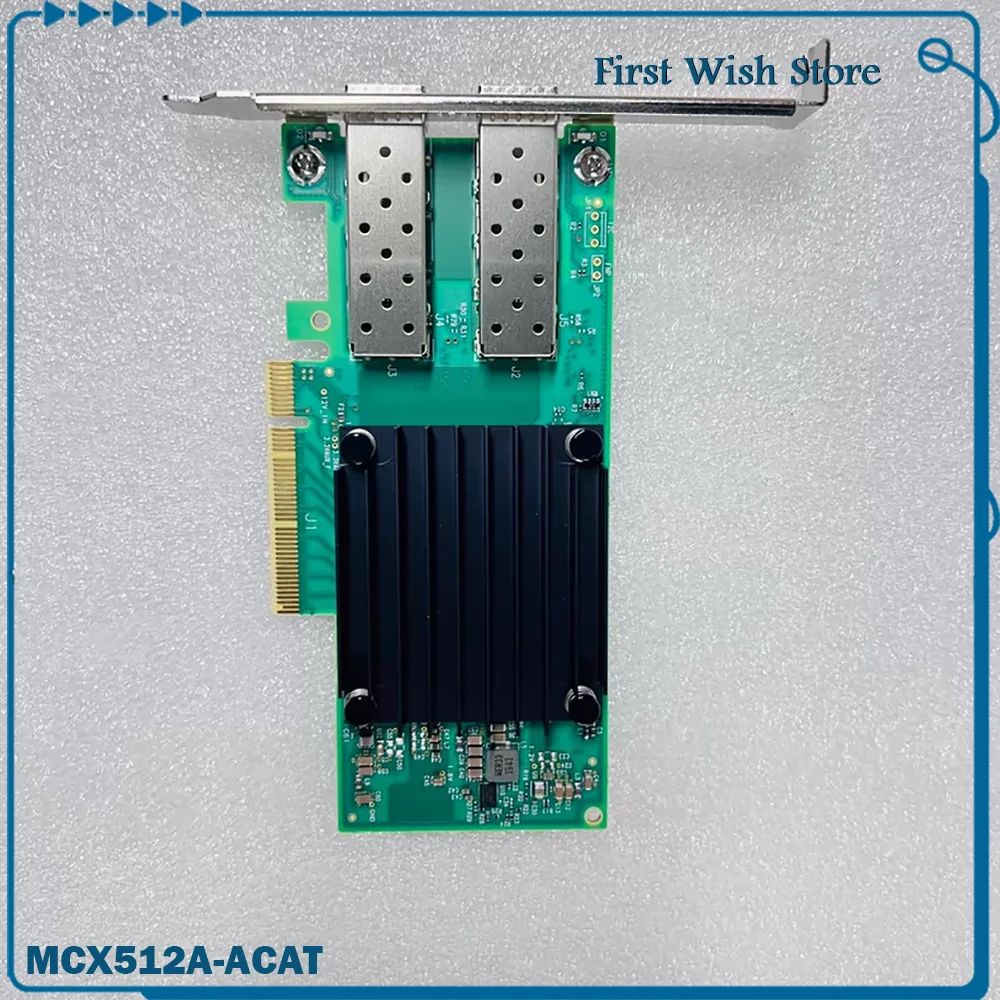 10 Gigabit net-work card With Double Electrical Ports MCX512A-ACAT CX512A