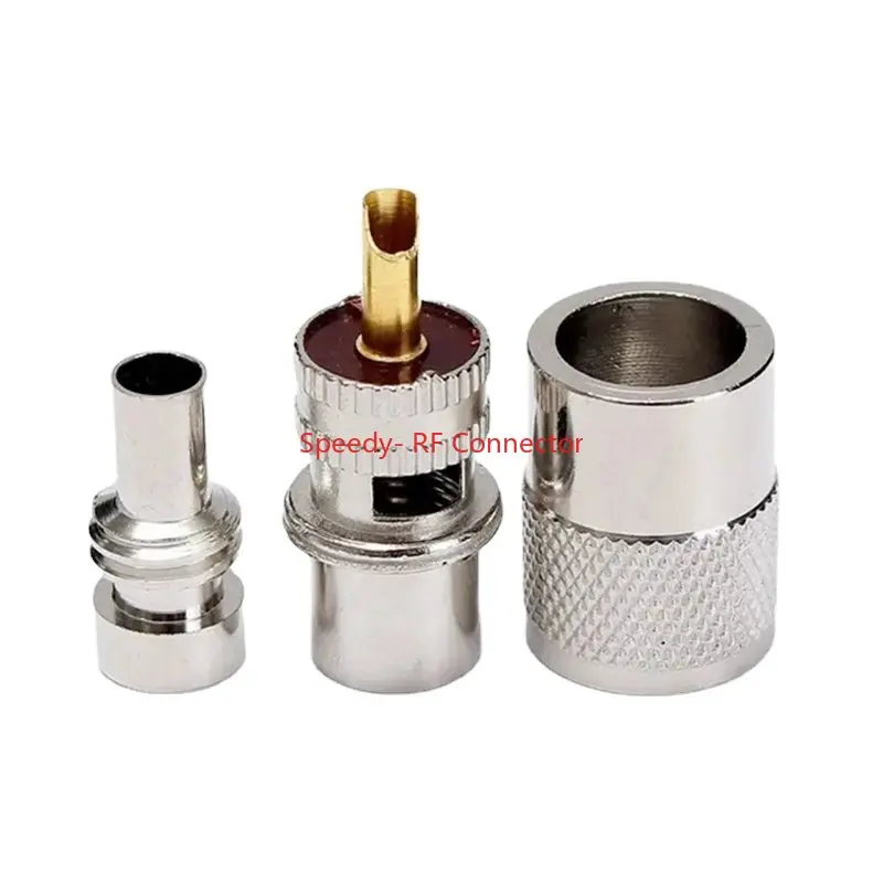 PL259 UHF Male 플러그 커넥터 SL16 UHF PL-259 male 납땜 RG58 RG142 LMR195 RG400 케이블 동축 어댑터