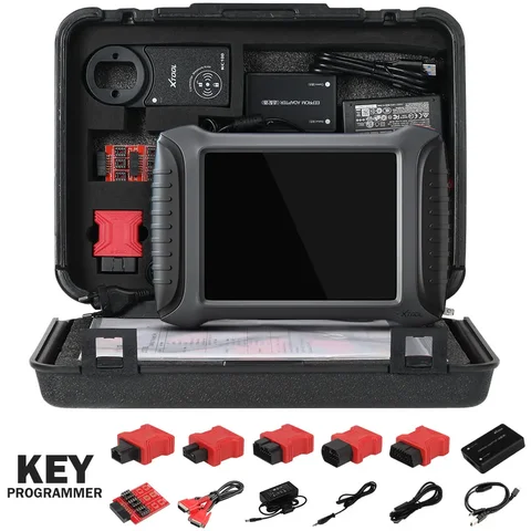 XTOOL X100 PAD3 Elite Auto IMMO Key Programmer Todas as chaves perdidas Ferramentas de diagnóstico de carro Scanner automotivo com ferramentas de programação KC100 Key Fob, envio do Brasil é isento de impostos