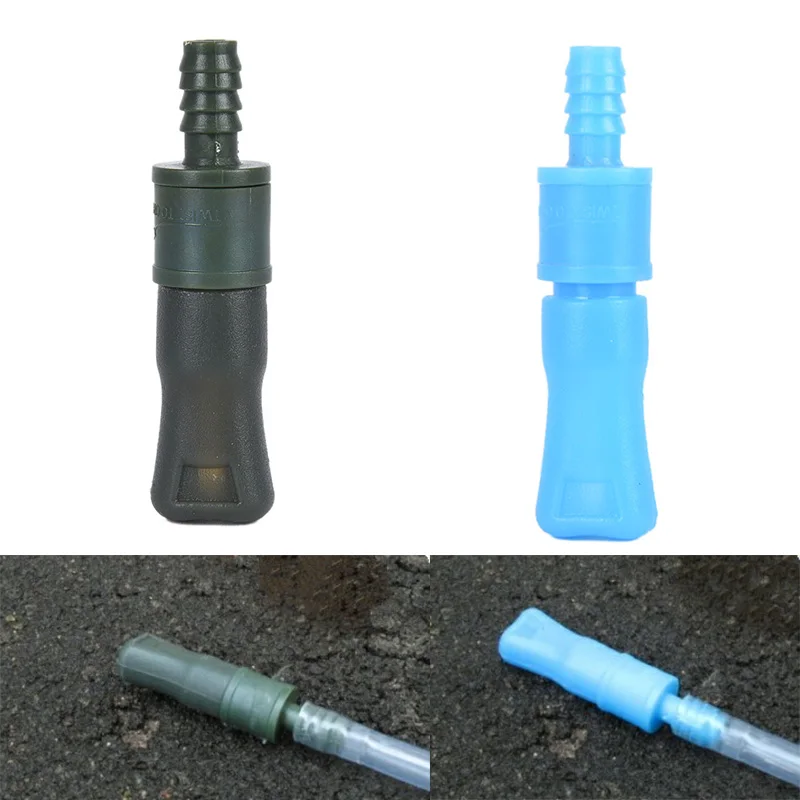 

1pc Outdoor Water Bag Silicone Bite-Valve Hydration Pack Nozzle Water Bladder