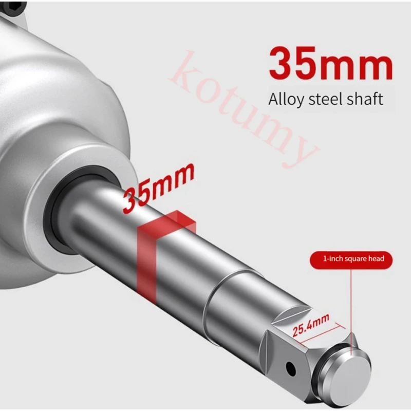 Heavy Industry Impact Wrench Electric Wrench Tool Auto Repair Electric Jackhammer Suitable High Torque Socket