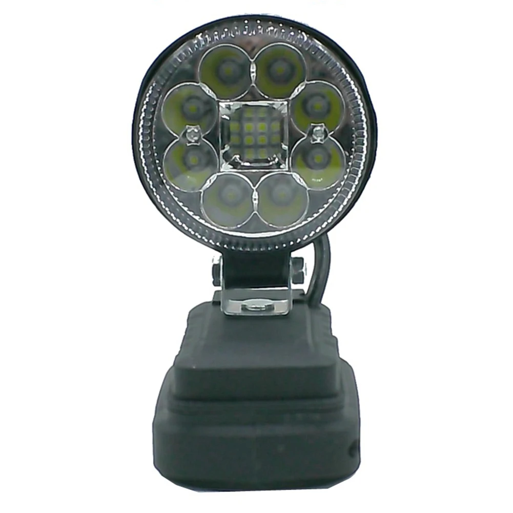 

High Powered Work Light Rechargeable Electric Torch with USB Charging Ports for Mobile Devices 3in Rotatable Design