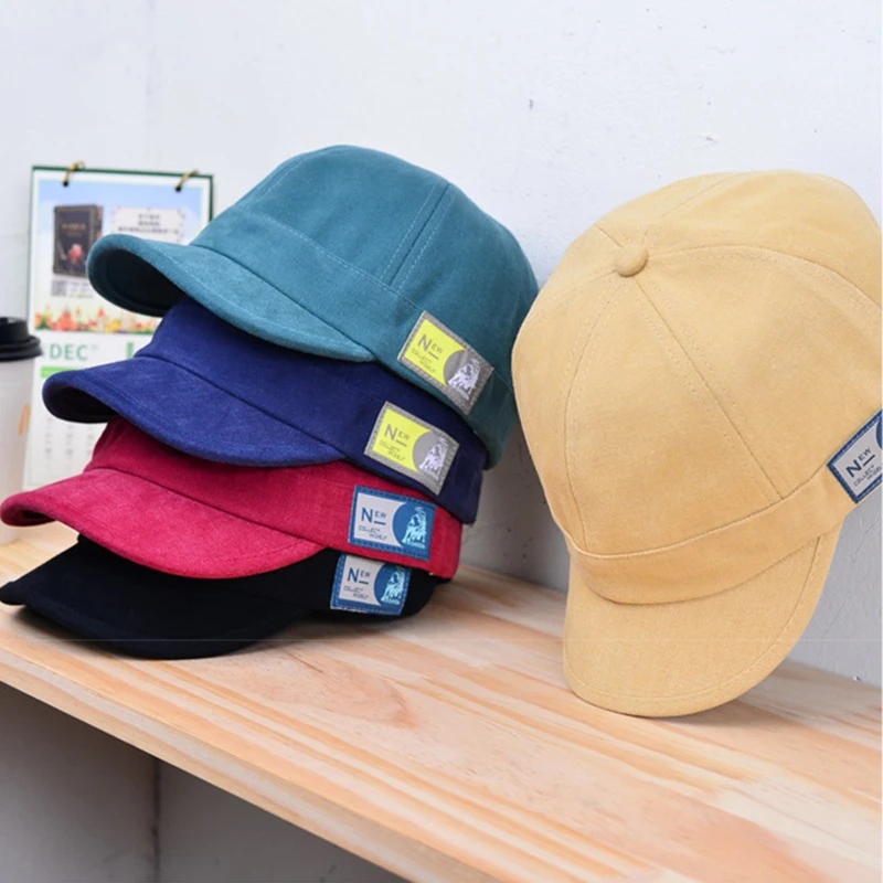 

Sport Cap Short Brim Baseball Cap Letters Embroidery Hats for Women Men Outdoor Visor Cap Casual Snapback Hats Gorras