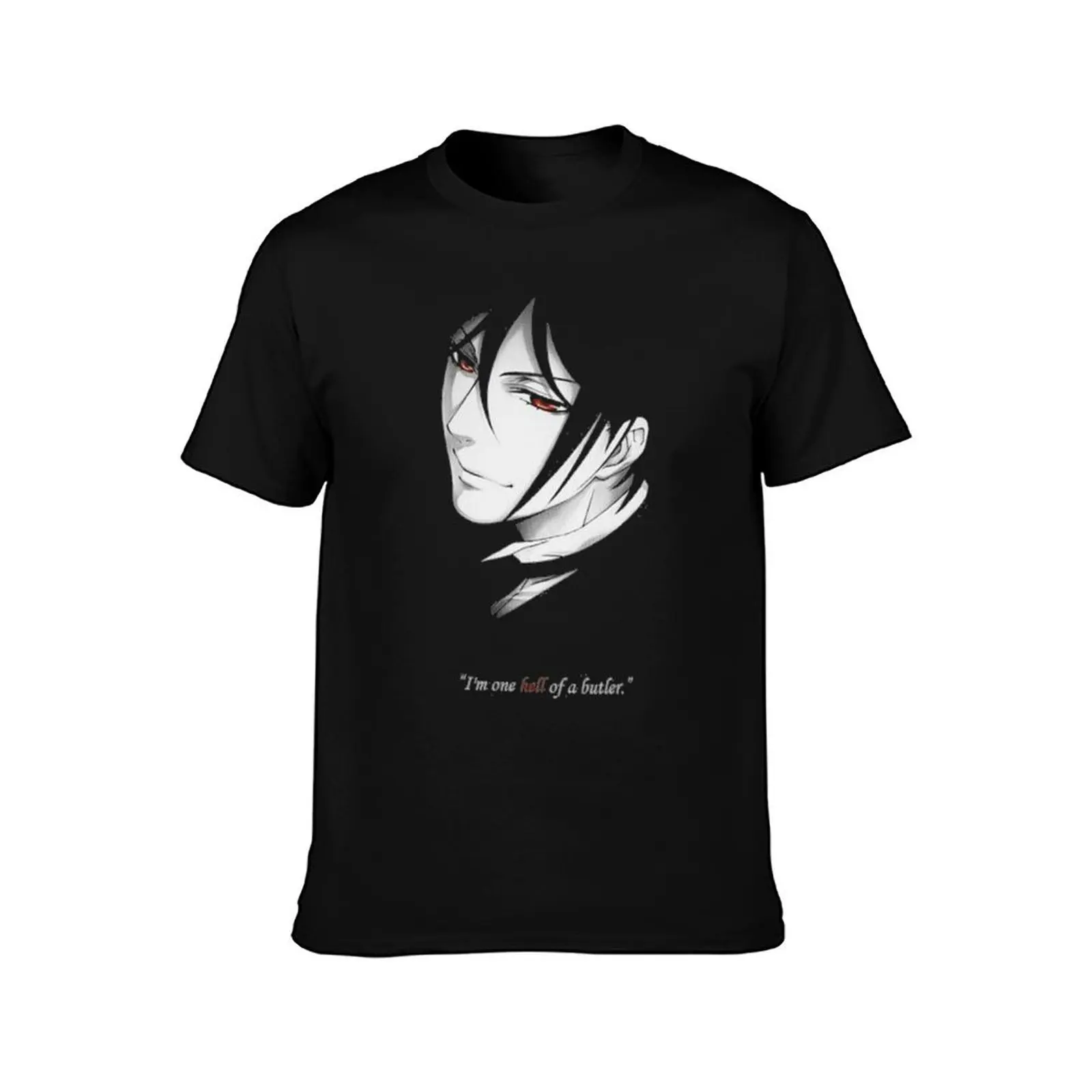 One hell of a butler T-Shirt Basic Casual Short Sleeve Cotton Shirt T-Shirt