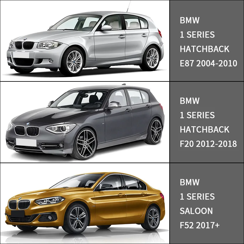 For BMW 1 series E87 F20 F52  Window visor Weather Shield Side Window Deflector Car windshield weather shield Car accessories