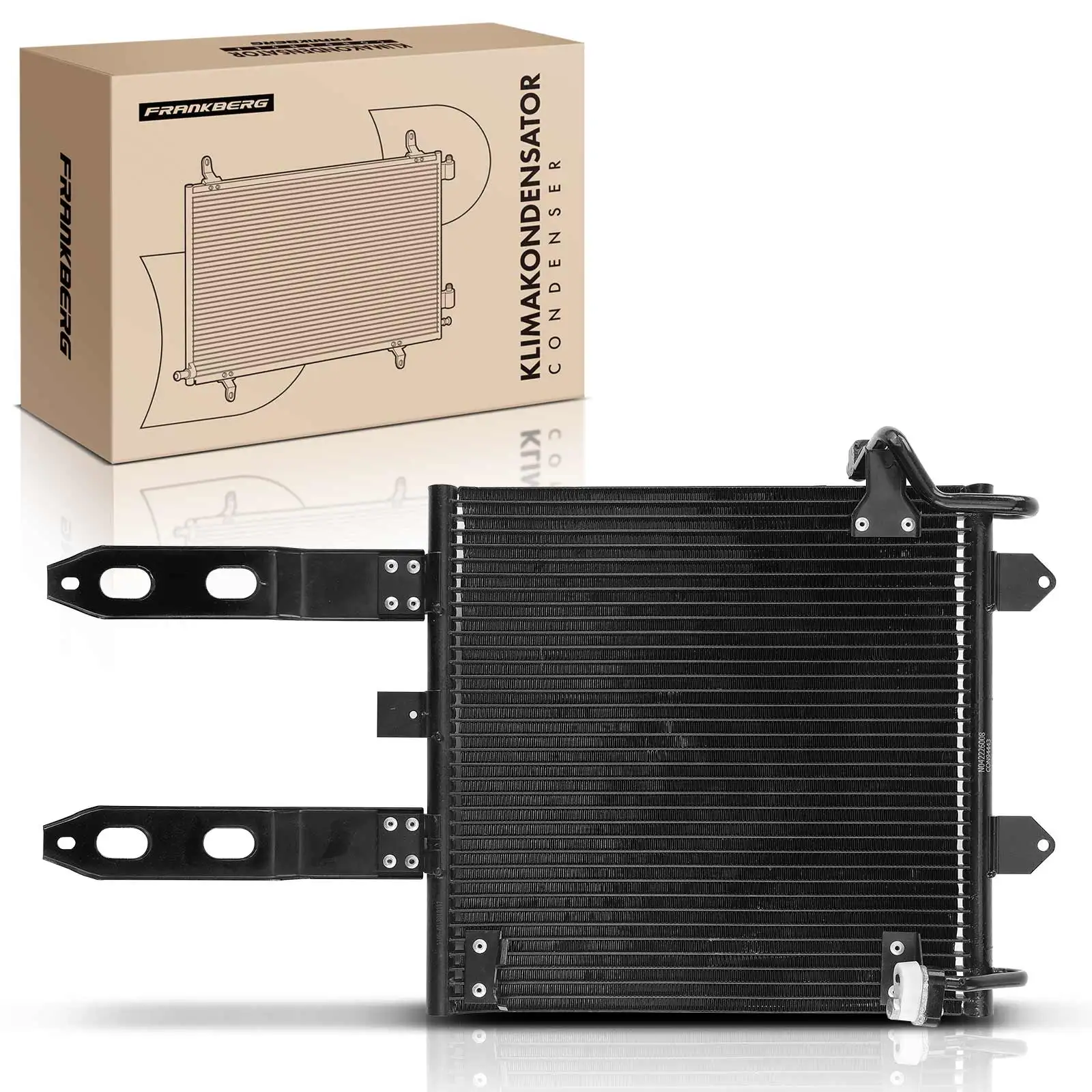 Frankberg 1x condensator airconditioner voor VW Polo 6N Lupo Seat Arosa 1.4L 1.4L 1.6L 1.7L 1.9L 6X0820413A 94443