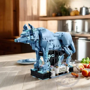 Blok Bangunan Mainan Dunia Ajaib Model Animasi Film 2-in-1 Mainan Bata Santo Pelindung Anak-anak Hadiah Ulang Tahun Anak-anak 12 penjualan terbaik lego world of warcraft - №