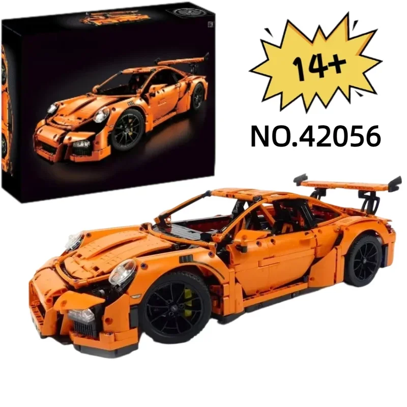 Hot 2700+PCS Technical GT3 Super Sports Car Model Compatible 42056 Building Blocks Kids Assemble Brick Educational Toy Gifts