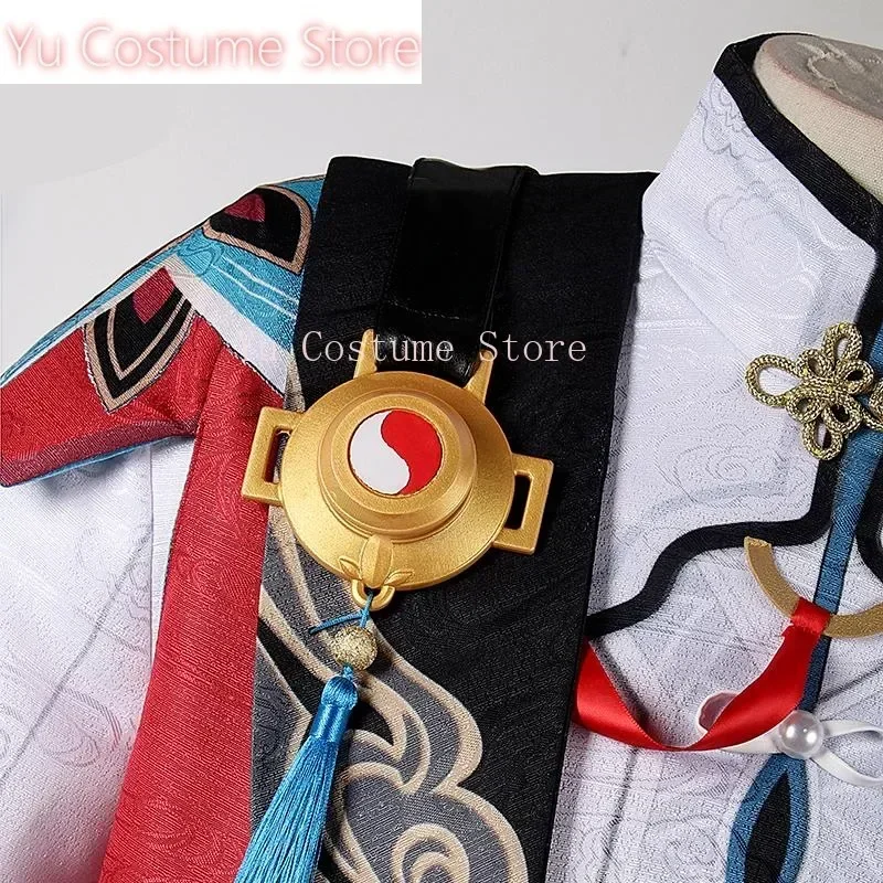 يو زي هونكاي: ستار رايل جياو تشيو الرجال تأثيري حلي كوس لعبة أنيمي زي حفلة الهالوين لعب دور الملابس الملابس