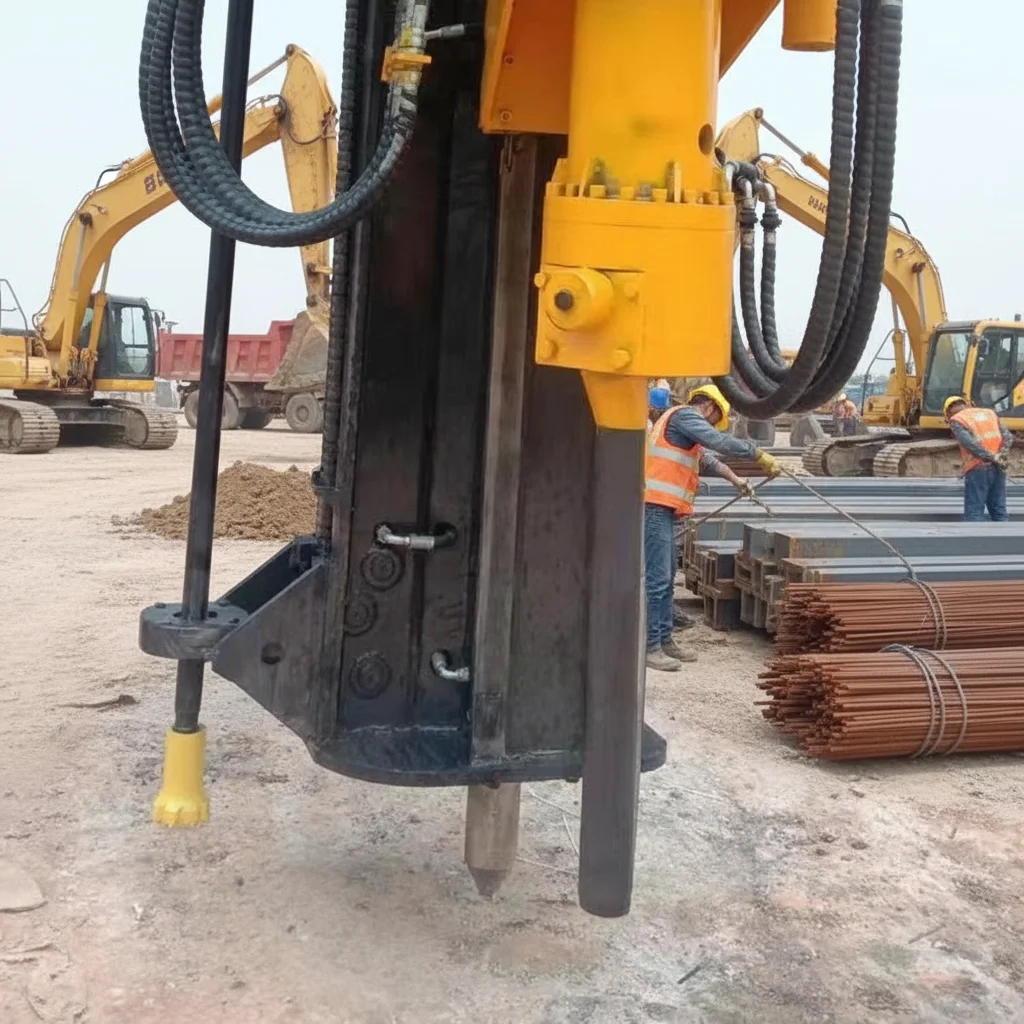 Drilling Splitting All In One Machine Dual Power Diesel Electric Shockproof Chassis Open Pit Mine Ore Separation Equipment