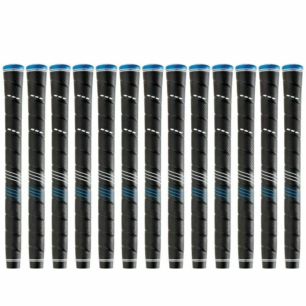 

13Pcs Anti Slip Wear All Weather Grips Midsize Golf Clubs Grips,Blue