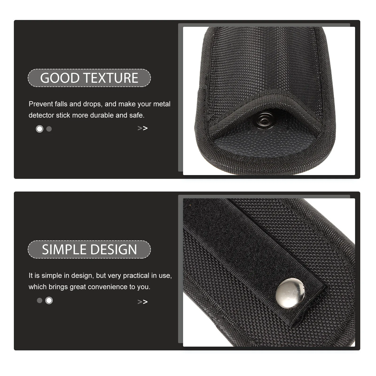 Penutup Logam Nilon - Tali Pinggang Anti Hilang Pelindung Tahan Lama Sarung Pelindung Tangan Penutup Debu untuk Pengujian Logam Luar Ruangan