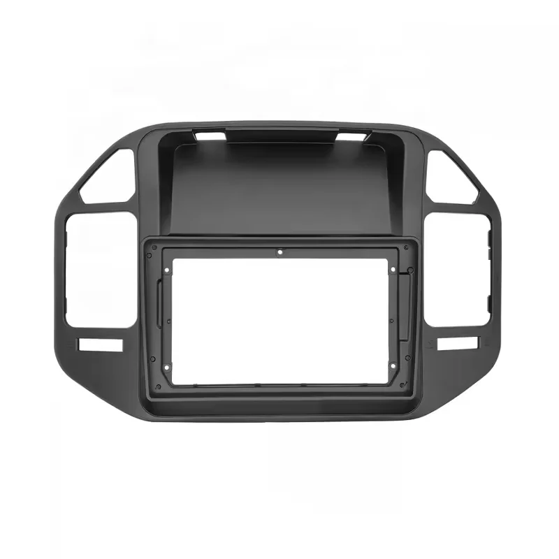 Accesorios para coche Mitsubishi Pajero V73 2004-2011, Marco Fascia de 9 pulgadas, radio, android, tablero, reproductor de dvd