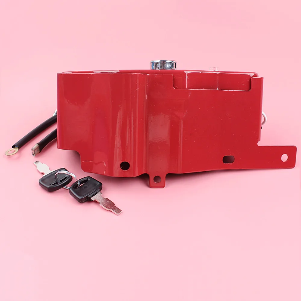 กล่องสวิตช์กุญแจพร้อมกุญแจ 2 ดอก สำหรับเครื่องยนต์ Honda GX390 GX340 13HP 11HP เครื่องตัดหญ้า เครื่องยนต์เบนซิน อะไหล่เครื่องยนต์ เครื่องเลื่อยยนต์เบนซิน