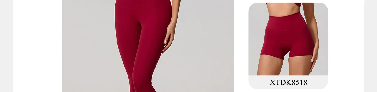 Hearuisavy Damen Workout-Set 2-teilig Sport-BH Hochtaillierte Leggings Rückenfreies Yoga-Top Fitness-Laufhose für Frauen – Detail 4
