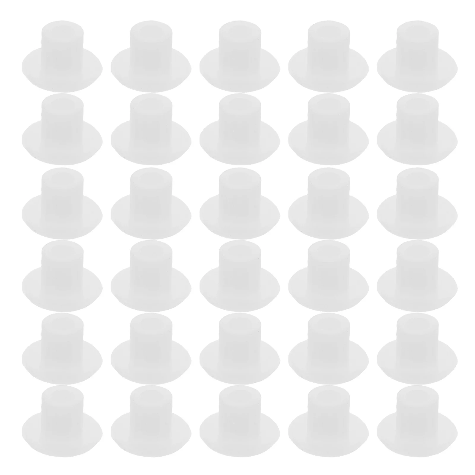 

1200Pcs White Furniture Hole Plugs Plastic Screw Caps 5mm Round Covers for Cabinet Shelf Cupboard Decorative Screw Caps