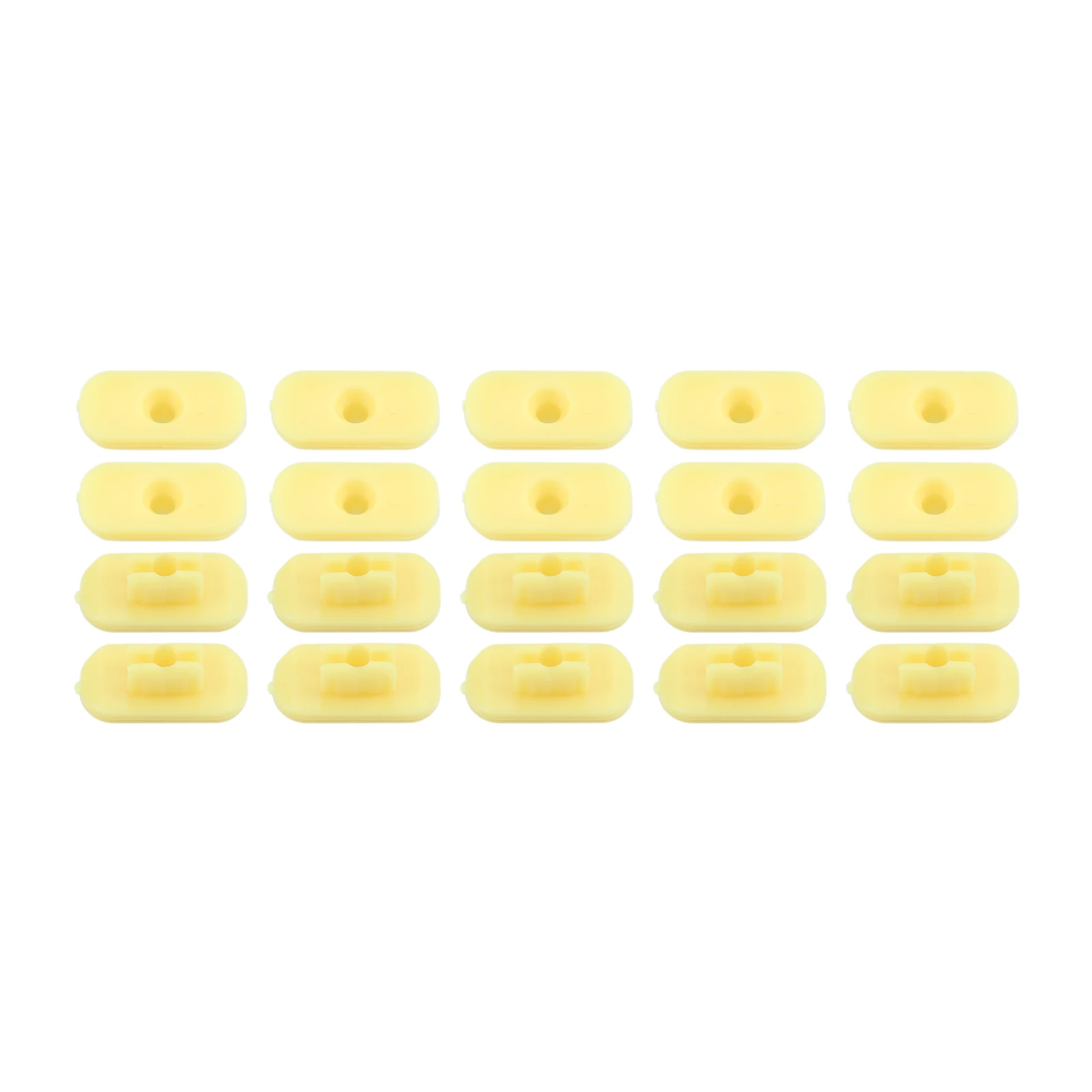 20pcs Car Roof Trim Molding Grommets Replaces 1106827-00-C 110682700C Fits for Tesla Model 3 Model Y Car Interior Accessories