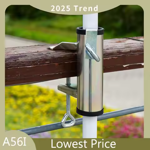 A56I Top Patio Umbrella Holder,Deck Umbrella Clamp,Patio Umbrella Clamp,Balcony Umbrella Clamp,Deck Umbrella Holder