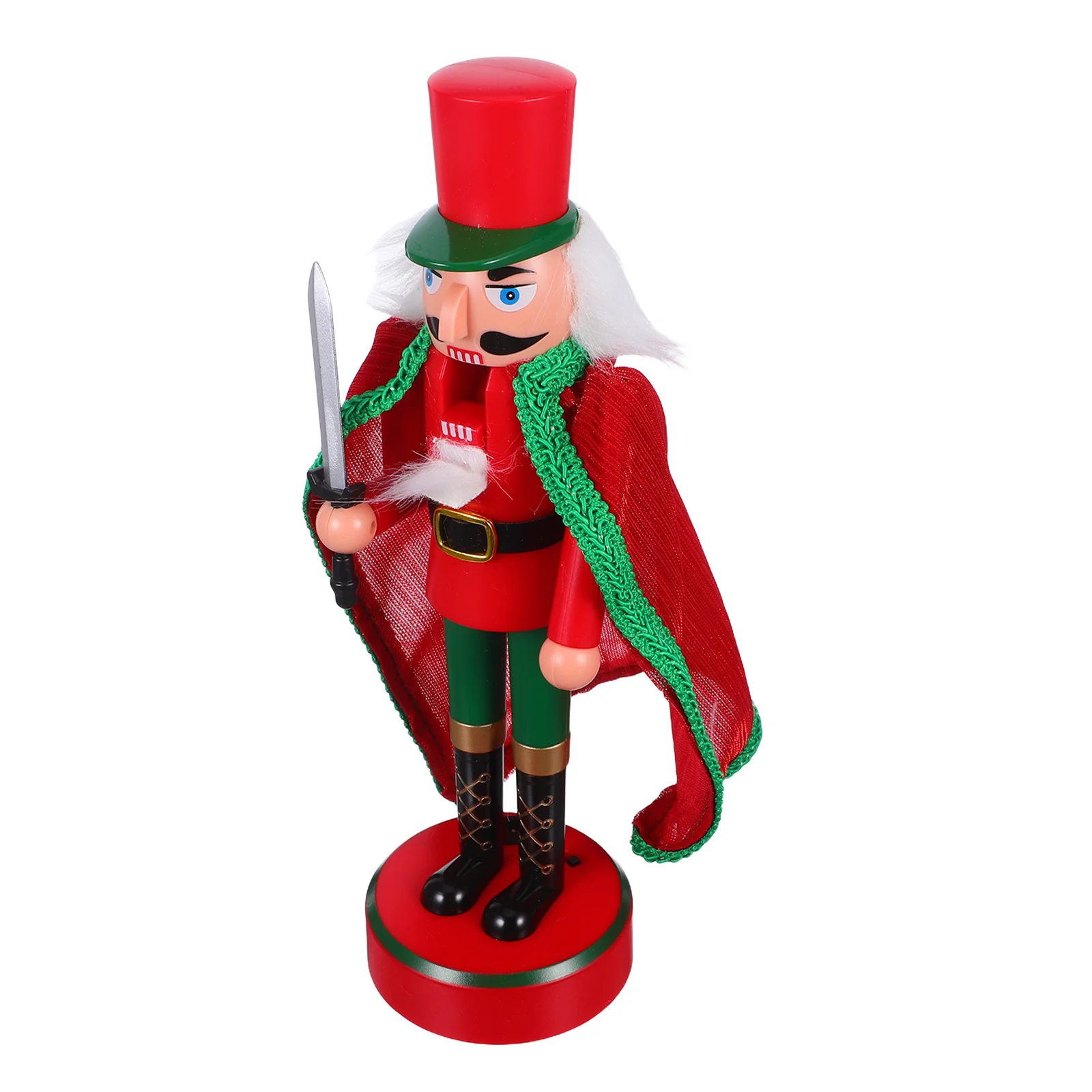 

1Set Nutcracker Soldier Lighted Christmas Decor Traditional Xmas Table Centerpiece Mantel Holiday Decoration Nutcracker Puppet