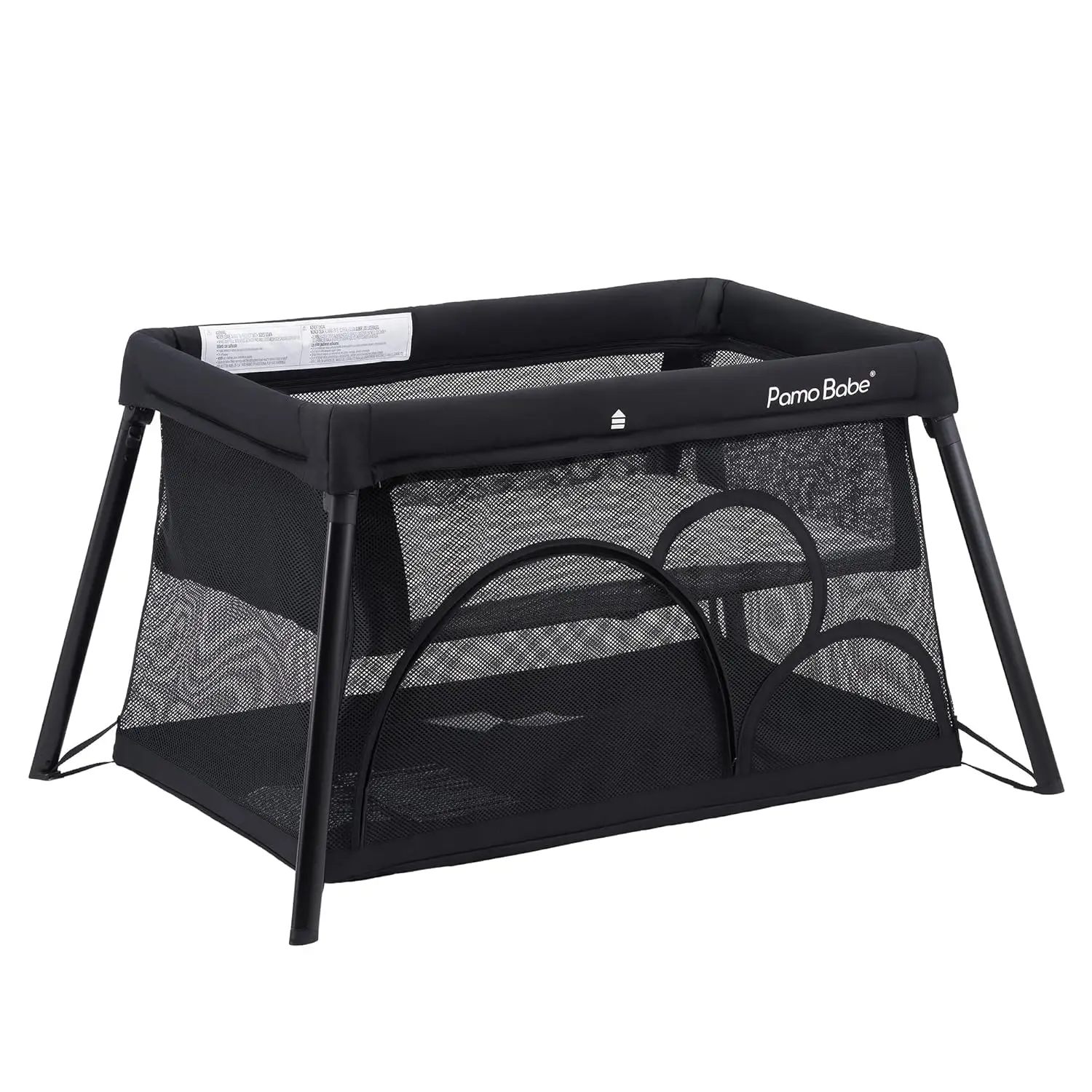 

Легкий портативный манеж-кроватка для путешествий с люлькой для младенцев — простая установка и безопасная игра