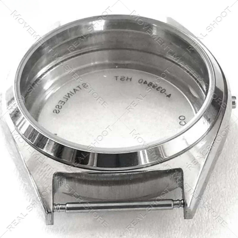 Suitable for 8200 Movement All Steel Case Watch Parts 8200 Case Accessories Glass Front and Rear Cover Perspective