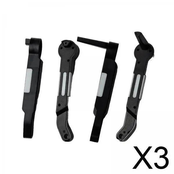 ABS RC Quadcopter Motorarm-Achsen-Baugruppe Ersatzrahmen Zubehörteile für Vorder- und Heckdrohnen-Reparatur