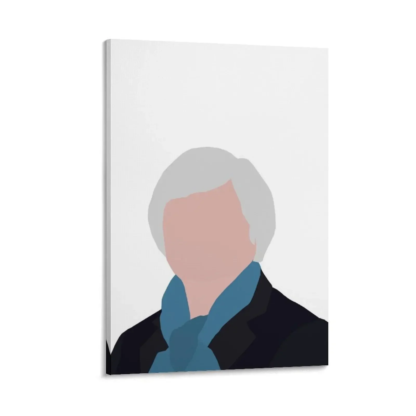

Janet Yellen Canvas Painting art mural decorations for the room korean room decor fashion wall paintings