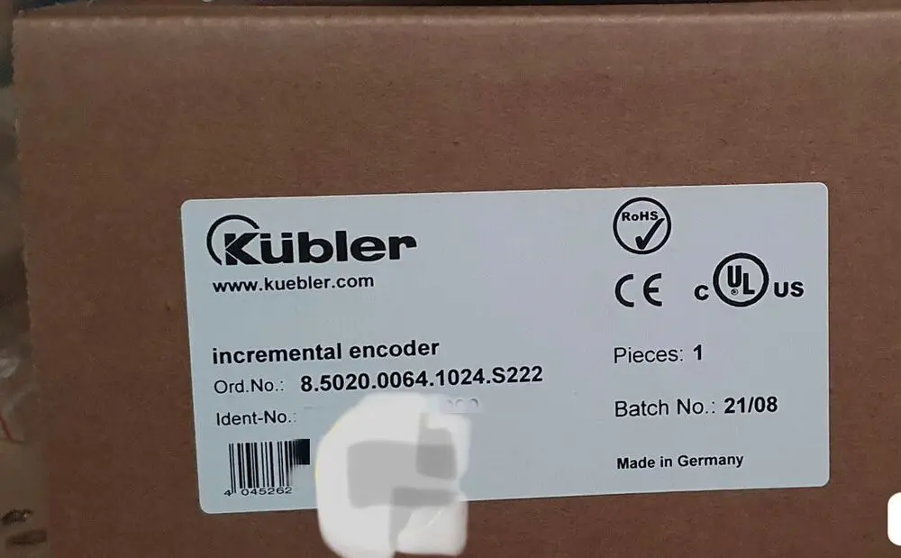 

100% NEW KUBLER ENCODER 8.5020.0064.1024.S222 EXPEDITED SHIPPING