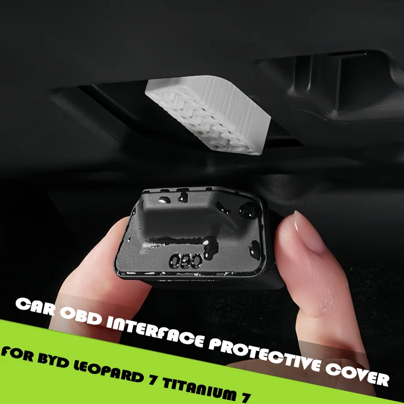 

Car OBD Interface Protective Cover Fit for BYD Leopard 7 Titanium 7 Car Computer Diagnostic Interface Dust Cover Upgrade Parts