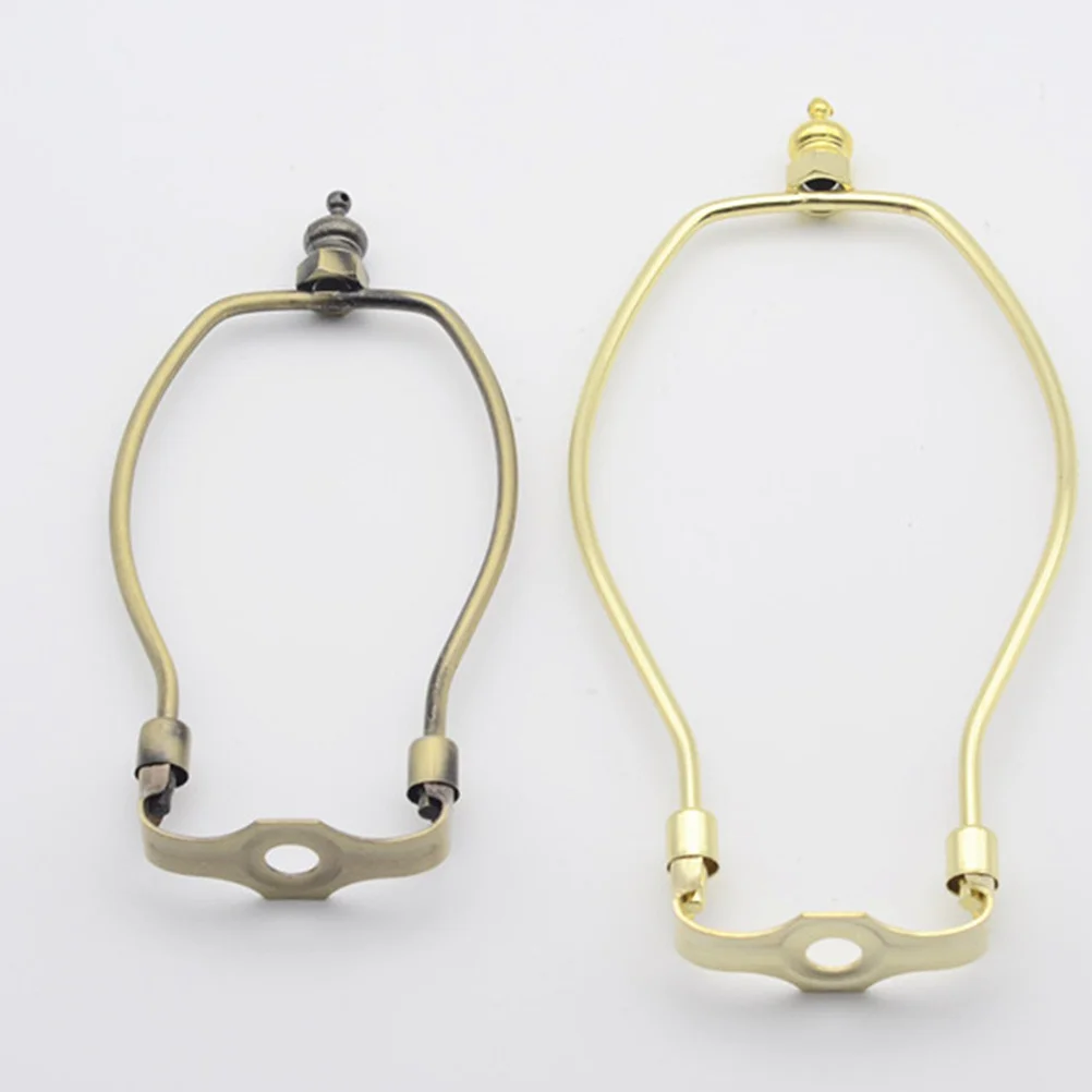 

Horn Lamp Frame Bracket High Quality Iron Chroming 8 Inch Golden for Table Floor Lamps Stable Safety Horn Light Bracket