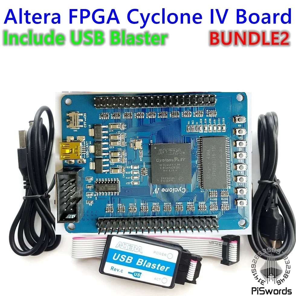 Комплект печатной платы разработки FPGA ALTERA CYCLONE IV EP4CE EP4CE6F17C8 USB Blaster JTAG Код образца SCH