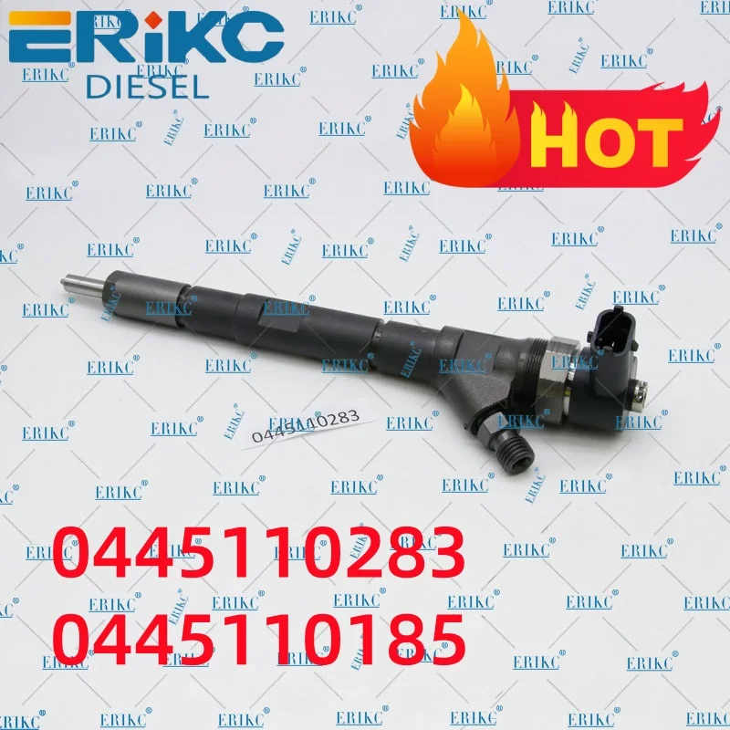 

0445110283 33800-4A300 0445110185 Дизельная топливная форсунка Common Rail 0 445 110 283 0 445 110 185 для Hyundai H1 H100 ERIKC