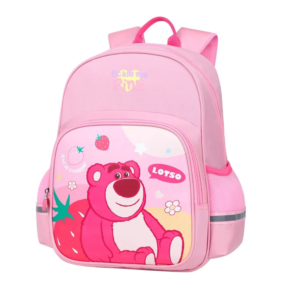 Disney Lotso Backpack for Girls Elementary School Children Cute Lightweight and Large Capacity Wholesale Backpacks Daily Gifts