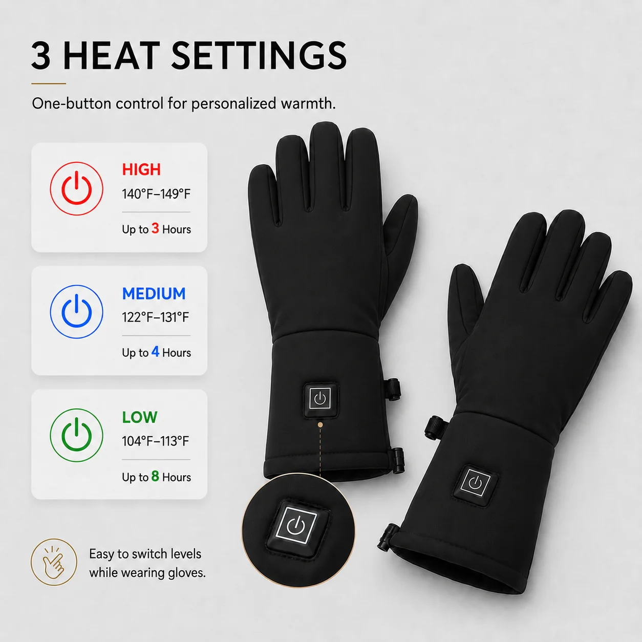 Heated Gloves, Electric Heated - Heated Gloves Electric 评论和价格