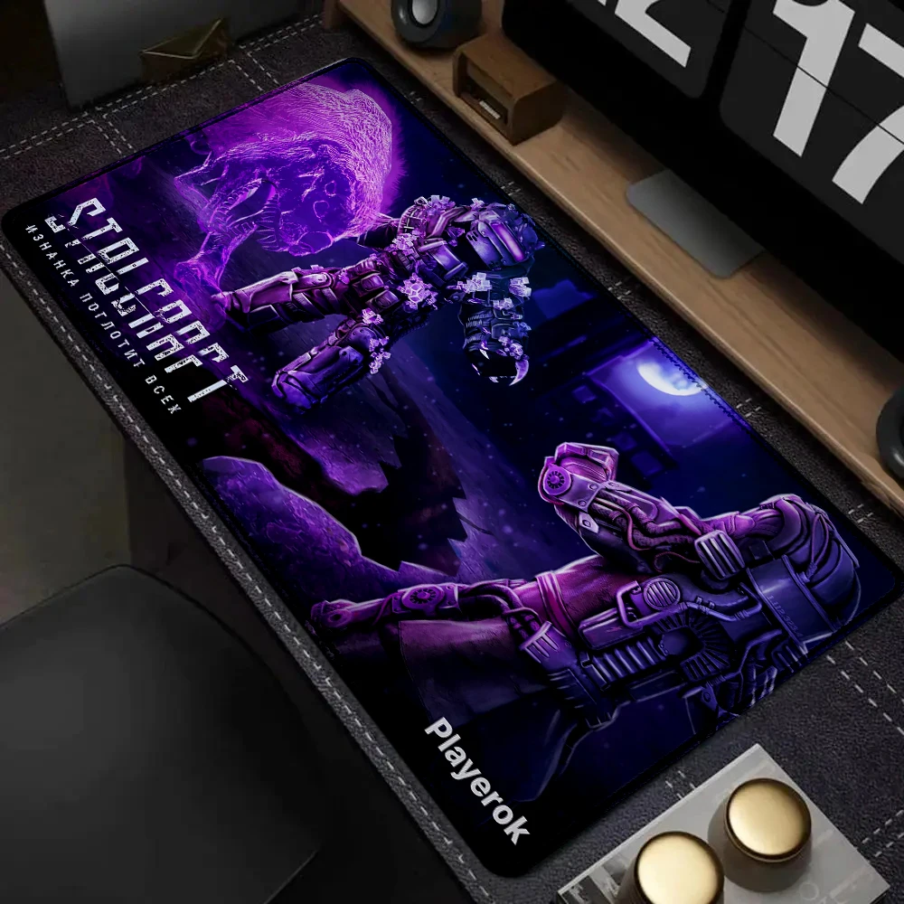 لوحة ماوس كبيرة S-STALCRAFT X-X ملحقات طاولة الألعاب سجادة لوحة مفاتيح الكمبيوتر مكتب كبير Kawaii مكتب الكمبيوتر لوحة ماوس الألعاب #1