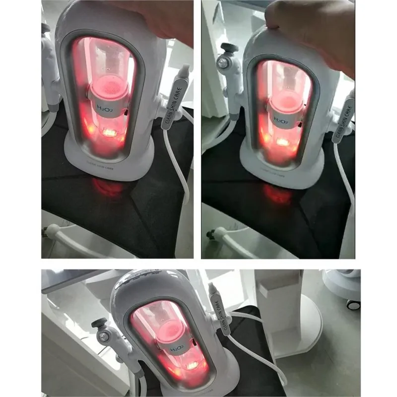 Thuisgebruik Hydra Dermabrasie Aqua Peeling SPA Schoonheid Machine Gezicht Hydratatie Sproeier Waterinjectie Vacuüm Mee-eter Gezicht Schoon