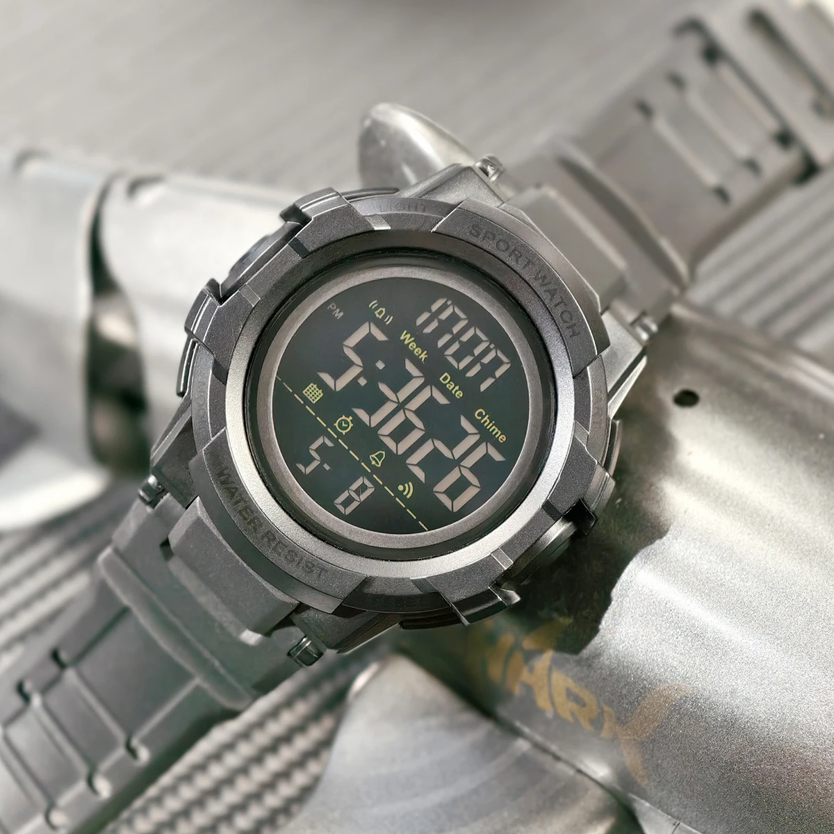 

SKMEI Многофункциональные спортивные мужские часы, 2-часовые водонепроницаемые цифровые женские наручные часы, светящиеся хронографы, таймер обратного отсчета, будильник