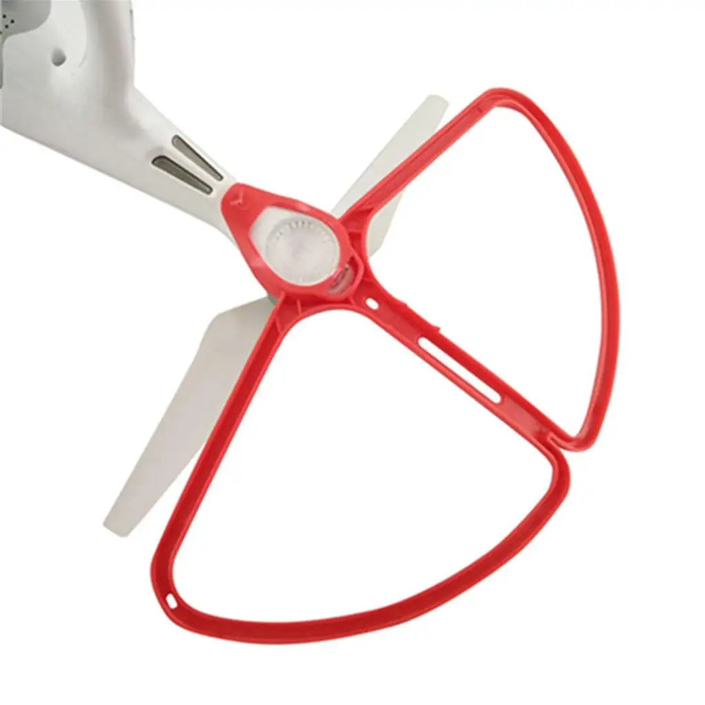 Red Plastic Propeller Guard Easy Install Drone Accessory for DJI Phantom 4 Crash Protection
