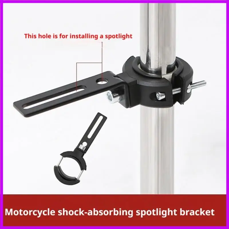 Motorcycle Light Mounting Bracket Headlight Fog Driving Lights Brackets Universal Bicycles Mount Bracket
