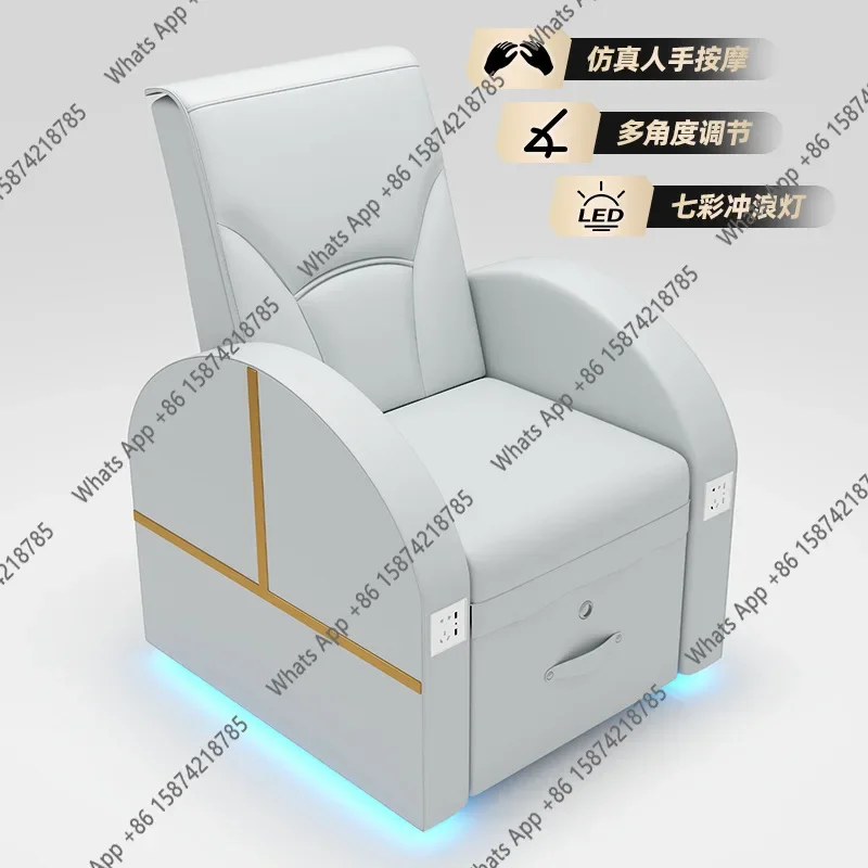 G Spa Salon Electric Eyelash Nail Art Sofa Foot Chair Beauty Salon Eyebrow Tattoo Foot Chair Reclining