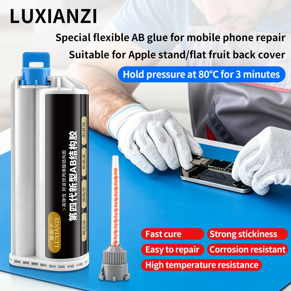 Epoxy Resin Ab - Cola AB Flexível LUXIANZI, Adesivo Estrutural