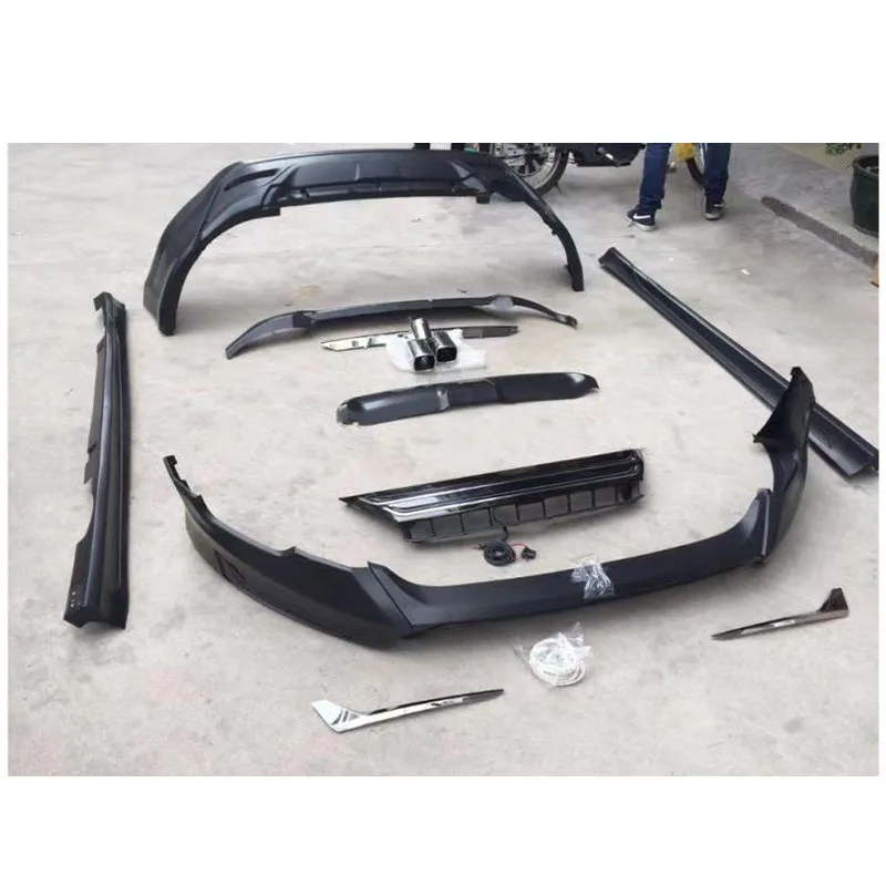 

Комплект кузова переднего и заднего бампера для HARRIER 2014 2015 2016 2017, внешние аксессуары автомобиля