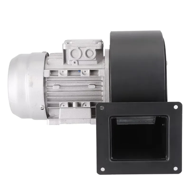 1100 220V Cast Iron Forward Impeller Duct Mount Radial Fan Centrifugal Air Blower