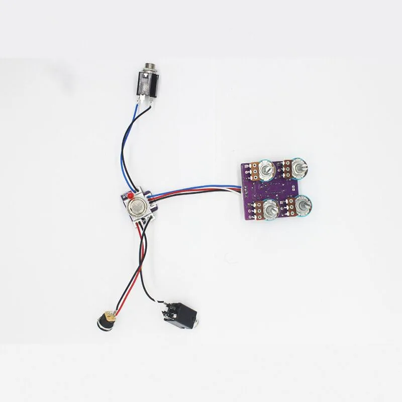DIY Handmade Electric Guitar Effects for Vemuram Overdrive Monolithic Board